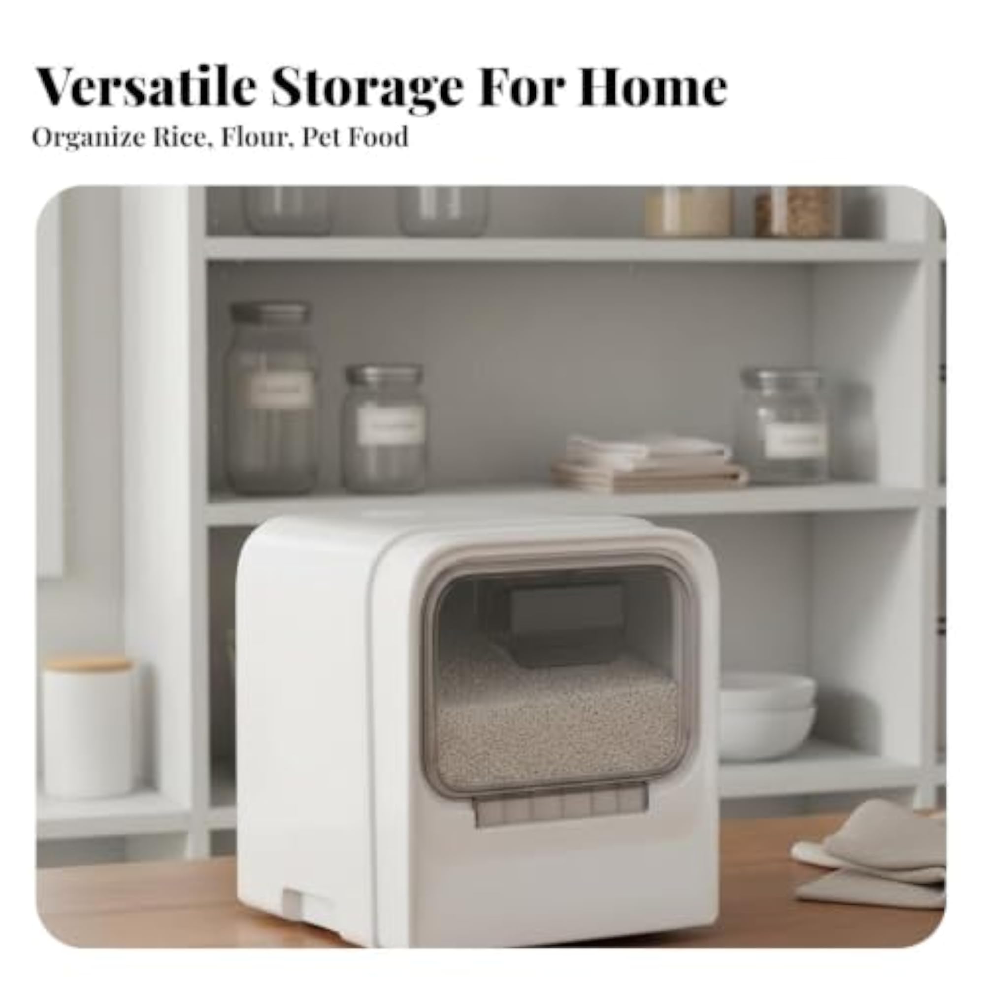 Airtight Large Capacity Rice Storage Container