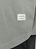 JACK & JONES Mens Jjenoa Tee Crew Neck Ps T-Shirt, Grey, 4XL Plus UK #5