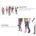 FUNNETOYU Muñecos Zombies Estáticos 6 Piezas de Plástico Seguro 10 CM para Figuras de Acción para Halloween y Juegos de rol Juguetes de Zombis Resistentes y Detallados Imagen de FUNNETOYU Muñecos Zombies Estáticos 6 Piezas de Plástico Seguro 10 CM para Figuras de Acción para Halloween y Juegos de rol Juguetes de Zombis Resistentes y Detallados