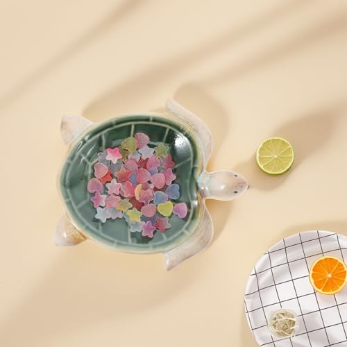 Rangement clés céramique tortue : solution compacte contre le désordre - 5