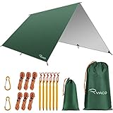 RYACO Toldo de Refugio Impermeable 3M*3M, Hamaca Tienda de campaña, portátil, Ligera,...