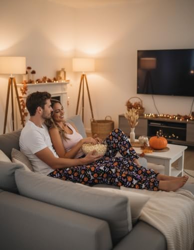 Image of Unisex Adults Holiday Themed Pajama Pants