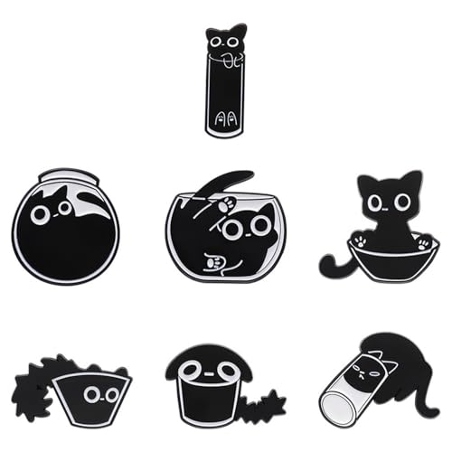 Image of Enamel Pin Set Creative Lovely Brooch Pins Enamel Lapel Pin Lettering Pins Lapel Badge