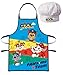 Uni que Grembiule + Toque Chef Cuisinier Pat Patrol Paw Patrol Costume per bambini dai 3 agli 8 anni D, multicolore