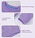 Juephe Kids Cotton Fashion Sweatshirts for Boys Girls Toddlers Long Sleeve medium-weight Pullover Tops Clothes for Age 2-14 Lavender Purple