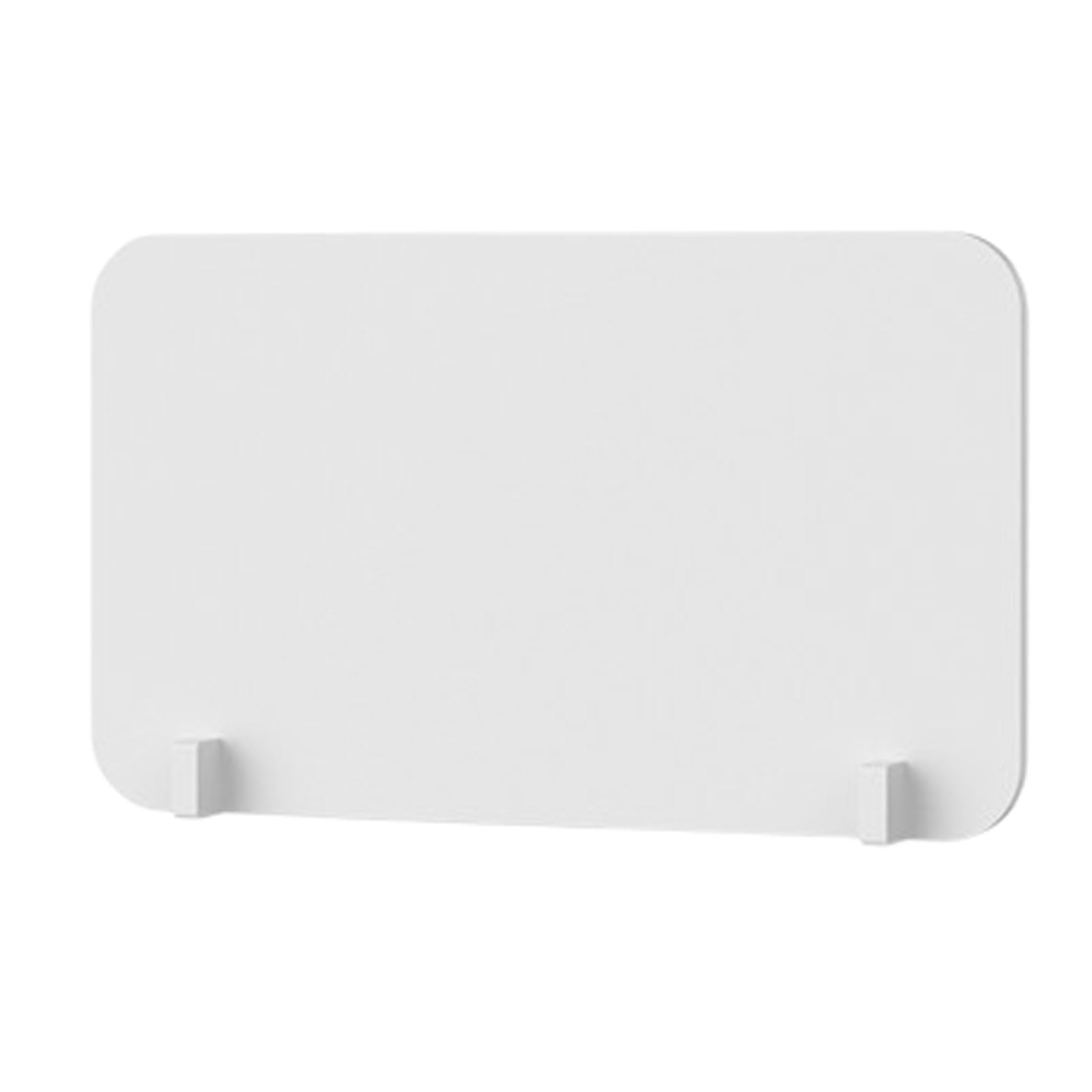 Cloison de bureau pour salle de classe et centre étudiant panneau blanc de protection avec socle