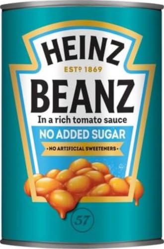 Heinz No Added Sugar Beans In A Rich Tomato Sauce, 415 G