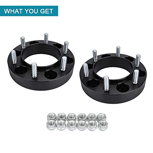 IRONTEK 1.25" 6x139.7mm Wheel Spacers (M12x1.5, 106mm Hub Bore) 6x5.5'' Forged Hub Centric Wheel Spacers Fits Toyota 1995-2023 Tacoma 1989-2024 4Runner Lexus GX460 GX470 2PCS - Thumbnail 3