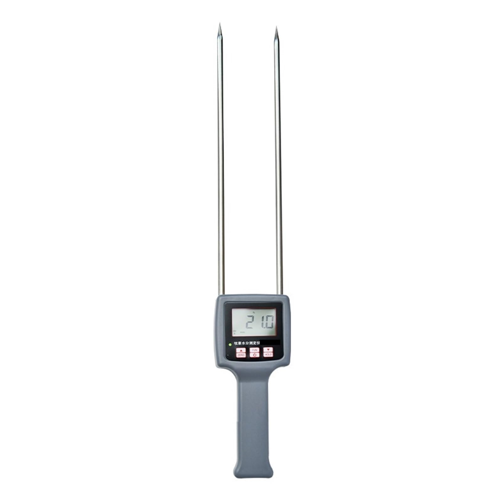 Misuratore di umidità, Misuratore di umidità rapido portatile for foraggio, rilevatore di umidità rapido for paglia, termometro per piante in vaso, giardino