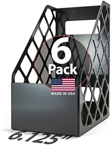 1InTheOffice Large 3 Tier Magazine Display , Magazine Organizer, Brochure Holder 8.5 X 11 , Wall - View #2