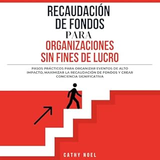 Recaudación De Fondos Para Organizaciones Sin Fines De Lucro Audiolibro Por Cathy Noel arte de portada