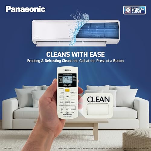Image of Panasonic 1.5 Ton 3 Star Inverter Split AC (DustBuster Tech,Smart Auto Cool,Higher Airflow,55C Oper.,Copper Cond.,8in1 Convertible 2-Way,Powerful Mode,PM0.1 Filter,CS /CU-SU18BKY3T,2026 Model,White)