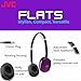 JVC Flats On-Ear Wired Headphones - Flat Foldable Design - 30mm Driver for Powerful Sound - Soft Ear-Pads for Comfort – Steel Headband - Lightweight & Portable - PC/Laptop/Gaming - 3.5mm Slim Plug