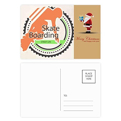 Cartes postales pour sports d'hiver et patinage à envoyer après le ski
