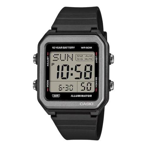 Image of Casio W-221H-1AVDF Digital Black Watch Unisex (I133)