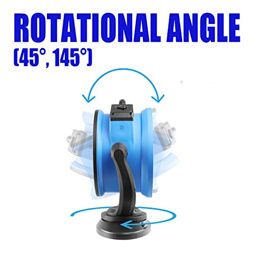 XPower Hochleistungs-Industrie-Hochgeschwindigkeits-Luftbeweger für den ganzen Raum, Luftzirkulator, Mehrzweck-Bodenventilator mit variabler Geschwindigkeit (Blau, FC-300S 1600CFM)