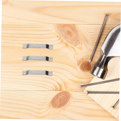 Image of 100pcs Serrated Picture Hangers Easy to Install Picture Hanging Hardware for Framed Photos Art and Posters Frame Hooks for Home Office and School Use