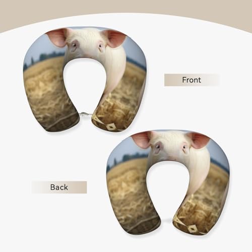 Almohada en U Espuma Viscoelástica Tamaño Único miniatura 3