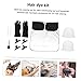 11Pcs Hair Highlighting Dye Tools with Silicone Caps Hooks Gloves and Cape for Use and Salon Professionals and Hair Coloring Kit