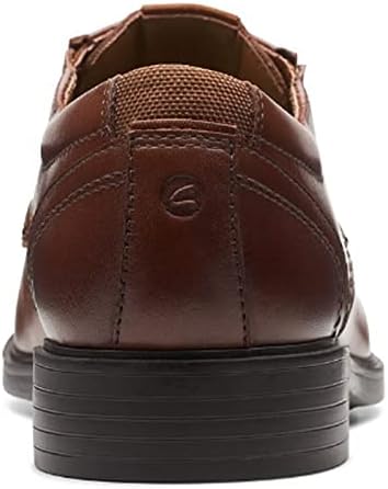 Clarks Men's Clarkslite Low Oxford, Tan Leather, 10 | Image 5