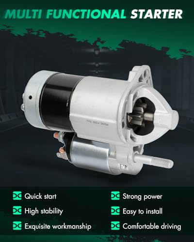 Image of SCITOO Motor Starter for SMN0004 113020 Starters Fit for Hyundai for Santa Fe 2001-2006, for Hyundai for Sonata 2002-2005, for Hyundai for Tiburon 2003-2008, for Hyundai for Tucson 2005-2008