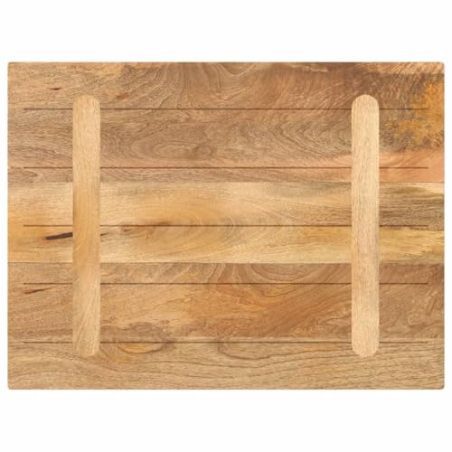 Accesorios de mesa rectangular de madera maciza mango para comedor 90x70 8