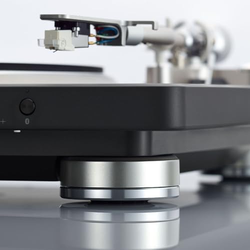 Image of Denon DP-500BT Hi-Fi Bluetooth Turntable (Black), Built-in Switchable Phono Preamp, Semi-Automatic Operation, MM Cartridge, 33⅓, 45 & 78 RPM Belt-Drive Vinyl Record Player