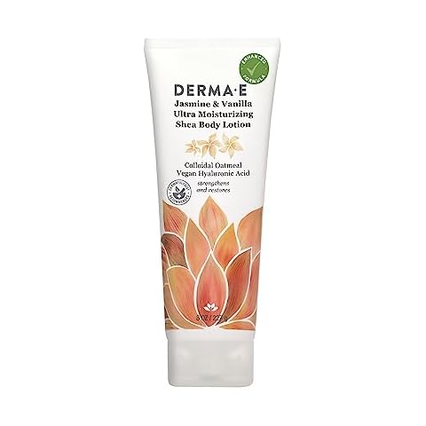 DERMA E Jasmine and Vanilla Ultra Moisturizing Shea Body Lotion Cover