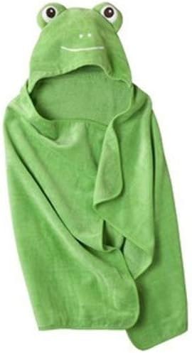 Circo Hooded Green Frog Bath Towel Child Size 100% Cotton Cute Duck