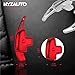 NYZAUTO Aluminum-Alloy Steering Wheel Paddle Shifter Extension Compatible with Mercedes Benz A B C CLA CLS E G GL GLA GLC GLE GLS Metris S SL SLC Class（Model B-Red