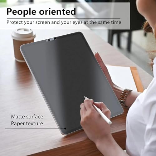 Image of Japanese Smooth Kent Paper Screen Protector for iPad Air M2 11 inch 6th Generation (2024) - Matte Surface PET Film for Writing & Drawing