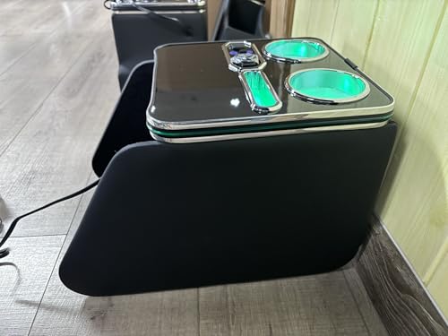 コンソールボックス スペーシア MK54S MK94S アームレスト センターコンソール スペーシアカスタム ギア 専用設計 ドリンクホルダー 7色変換 Type-C QC3.0 USBポート付き 小物収納 内装パーツ 2023年11月〜適合モデル対応