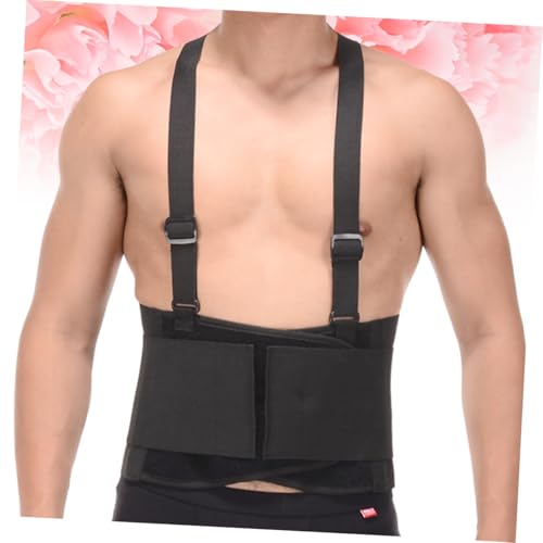 Faja lumbar ajustable y transpirable talla L color negro miniatura 3