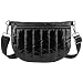 KYTACCU Quilted Crossbody Bags for Women Bum Bags Puffer Fanny Packs Puffy Purses Sling Belt Bag for Women