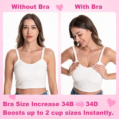 Awant Newest Ultra Boost Inserts Double-Sided Adhesive Pads Sticky Bikini Padding Inserts for Sports Bra Swimsuit Beige2