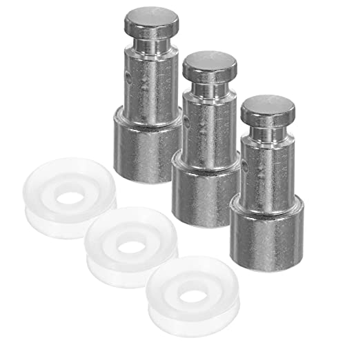 3 piezas de válvulas flotantes de repuesto para ollas de cocción a presión, válvulas de sellado flotantes para ollas miniatura 1