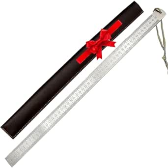 Heavy Duty Ruler, Dual Scale Measuring Tool with Holster Heavys Dutys ...