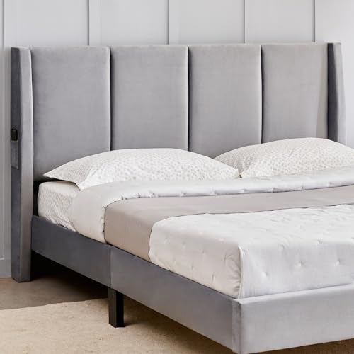 Image of Home Centre | Helios - Bravo | Engineered Wood | King Beds | Grey | 1 Year Warranty