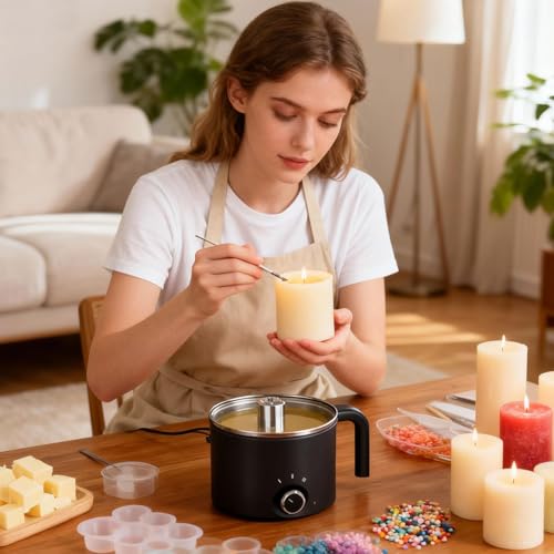 Pichet Électrique Résistant à la Chaleur pour Cire et Savon - 4