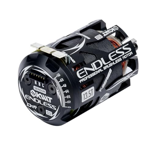 KWTRC Endless 540 Brushless Motor, High-Torque & High-Efficiency RC Motor, Heat-Resistant, Lightweight Design, Compatible with 1/10 RC Drift Cars, Race Cars (13.5T)
