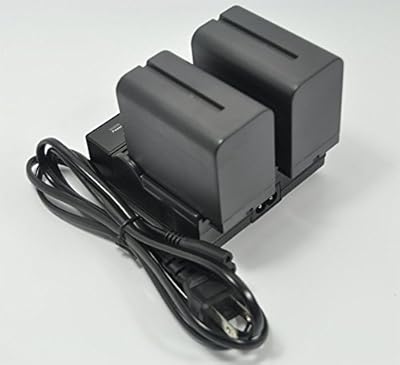 2X NPF970 Battery+Charger AC Dual F770 NP-F970 NPf550 for Sony Battery F970 F750 NP f750 CCD-TRV37 MVC-FD88 MVC-FD75 MVC-FD200 CCD-TRV58 CCD-TRV57 CCD-TRV16 FX7 CCD-TRV43 CCD-TR416 MVC-FD95 CCD-TRV68