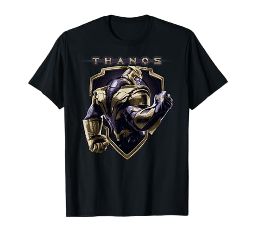 Marvel Avengers: Endgame Thanos Shield Portrait T-Shirt