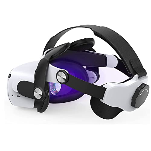 Sangle de tête réglable VR en mousse PU pour jouer sans fatigue - 2