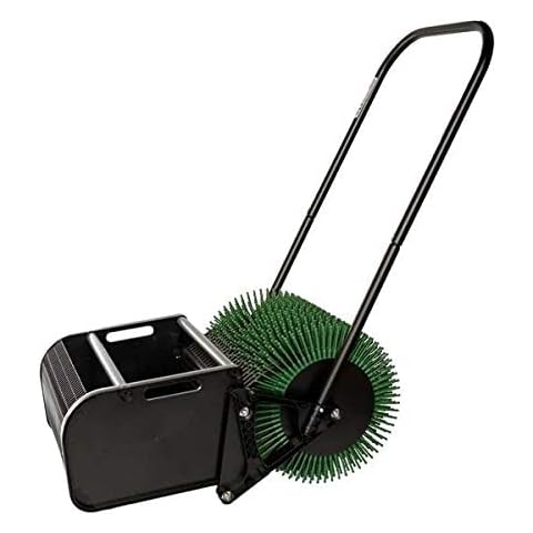 Bag-A-Nut 18” Push Sweet Gum Ball Harvester – Also Picks up English Walnuts, Chestnuts & Macadamia Nuts – Nut Picker Upper Cover