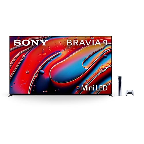 Sony 65 Inch Mini LED QLED 4K Ultra HD TV BRAVIA 9 Smart Google TV & PlayStation 5 Digital Edition Console (Slim)