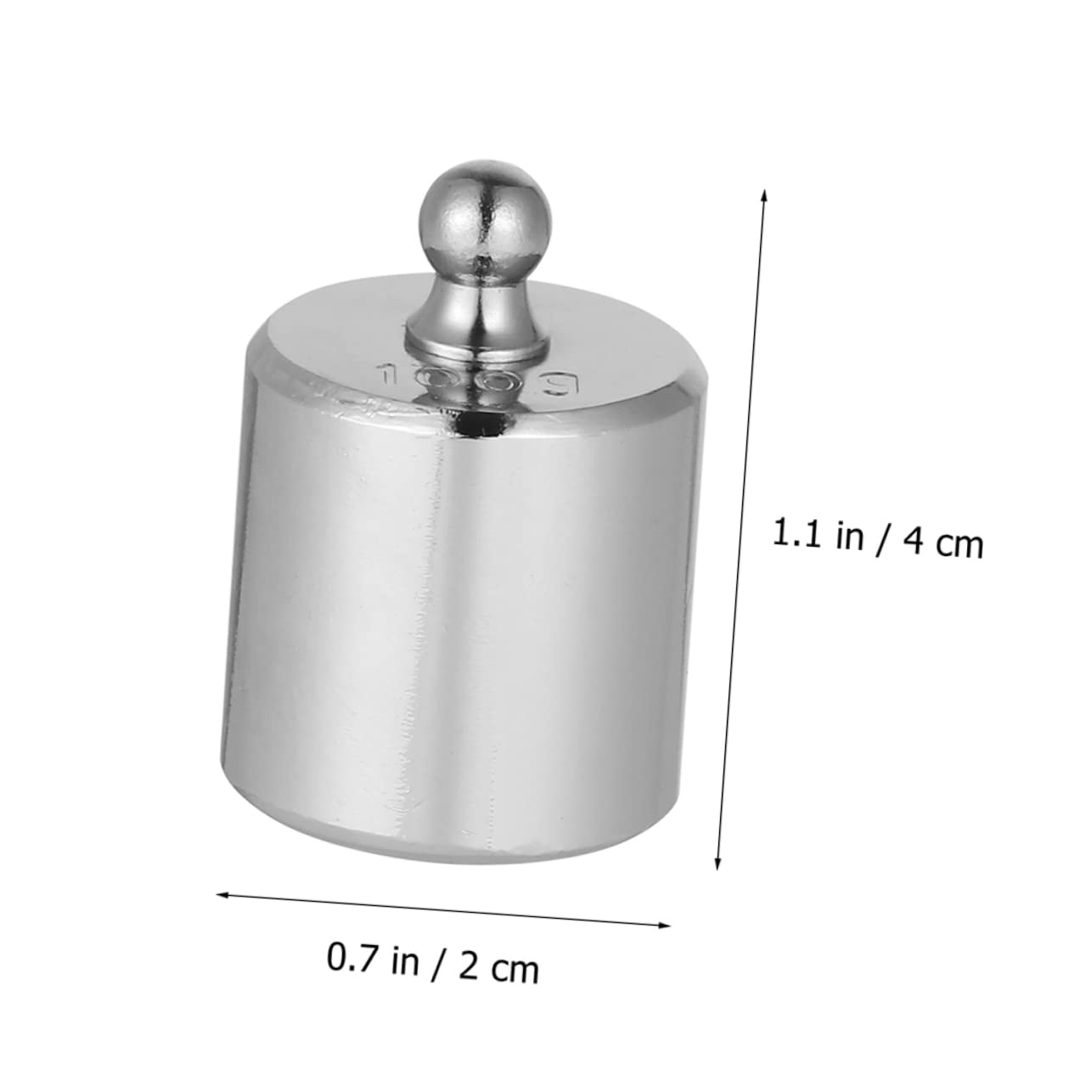 CIYODO 5pcs Calibration Weights Steel Weights Set for Scale Balance Calibration Kit Home Kitchen