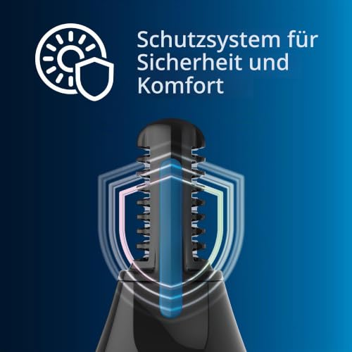 Philips Nose trimmer Series 3000 Nasenhaar-, Ohrenhaar- und Augenbrauentrimmer mit...