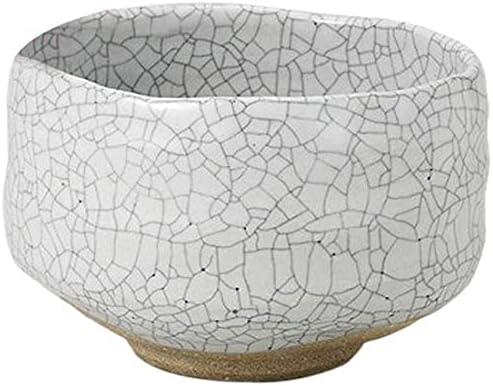 せともの本舗 Set of 10 Intricate Matcha Pot, 4.8 x 3.1 inches (12.3 x 8 cm), 15.5 oz (430 g), For Restaurants, Ryokans, Japanese Tableware, Restaurants, Commercial Use,