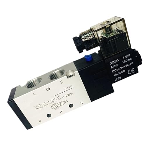 Électrovanne pneumatique série 4V finition supérieure pour automatisme de précision - 4