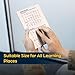 EliteSign Braille Alphabet & Words Board with Sturdy Raised Dots, Braille Learning Tool for Braille Beginners (Patent Pending)
